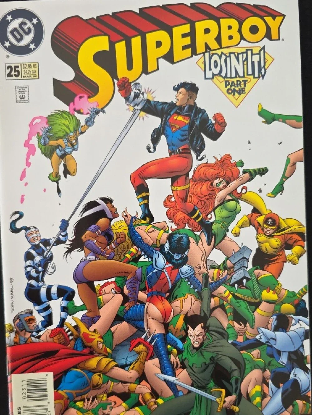 Superboy And Supergirl Dc Comic Set Of 5
